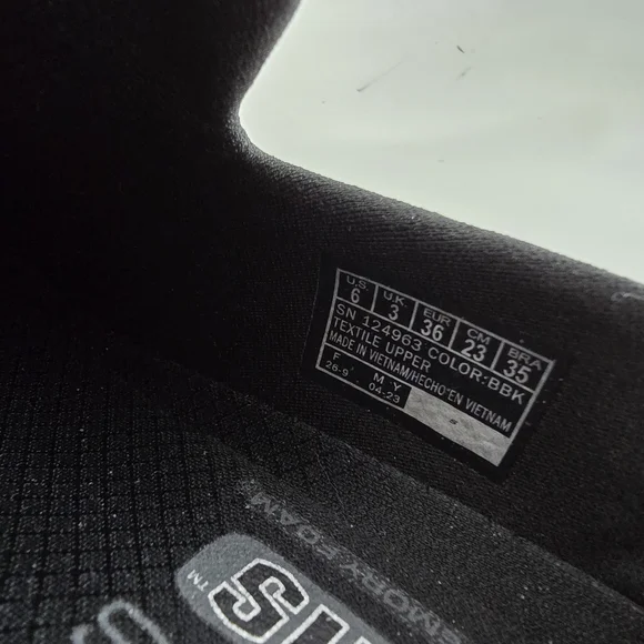 Skechers Slip-Ins Go Walk Flex Solid Black Slip On Athletic Tennis Shoes NEW 6 - Picture 12 of 14